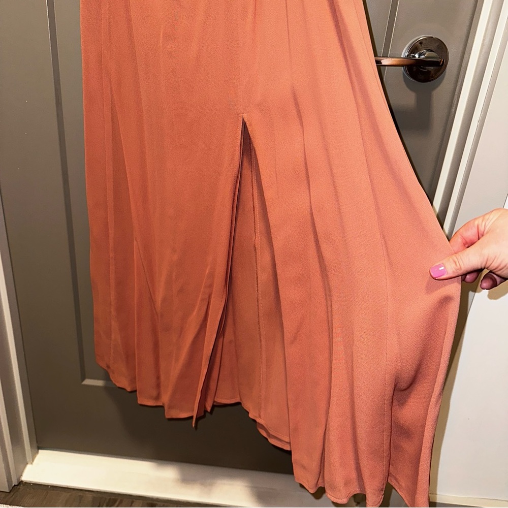 Reformation Dusty Rose Midi Dress - Picture 7 of 8